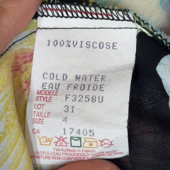 Conrad C Collection Womens Floral Button Down Sleeveless Top 4 - Picture 7 of 7